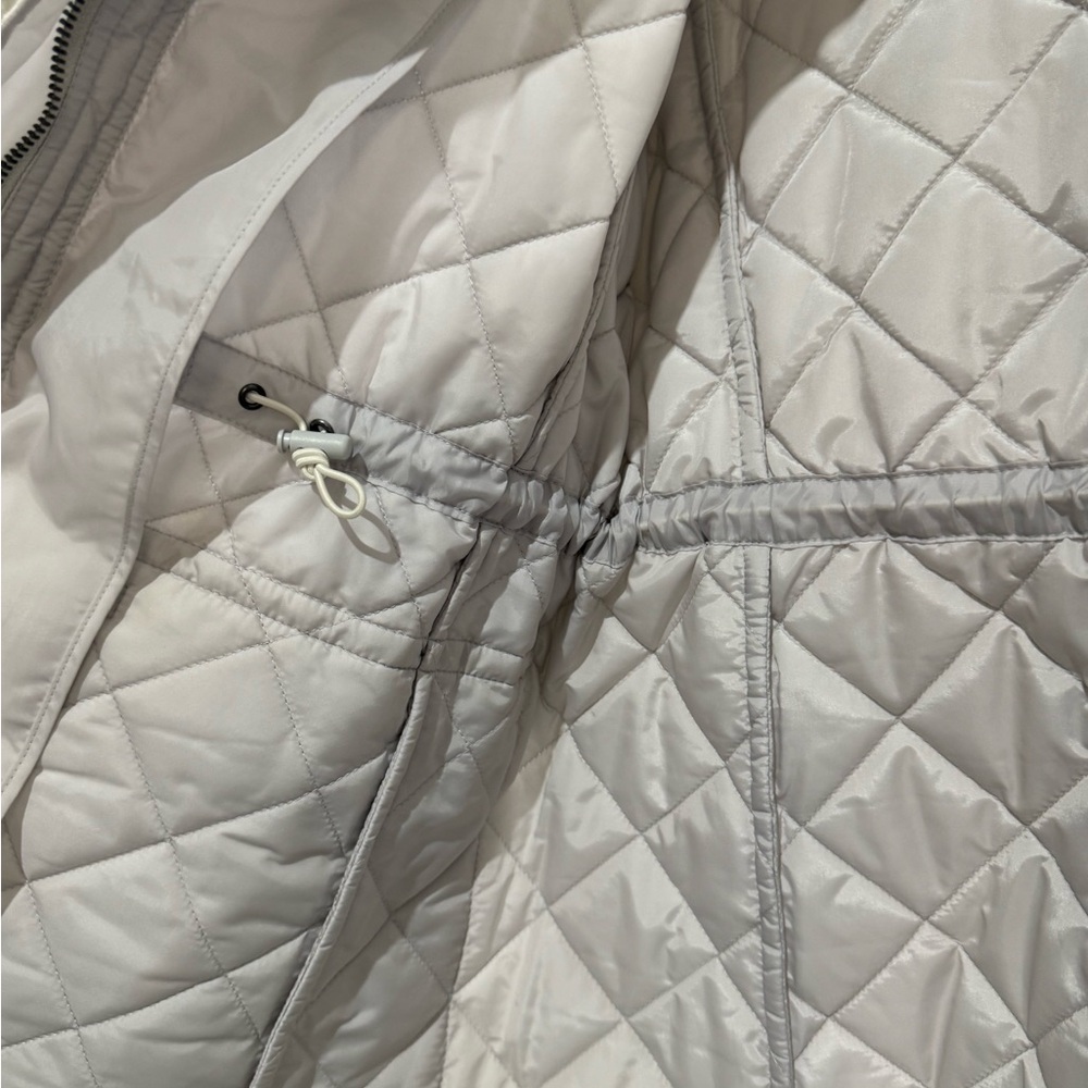 Coach Quilted Puffer Jacket in Light Gray - Picture 7 of 10